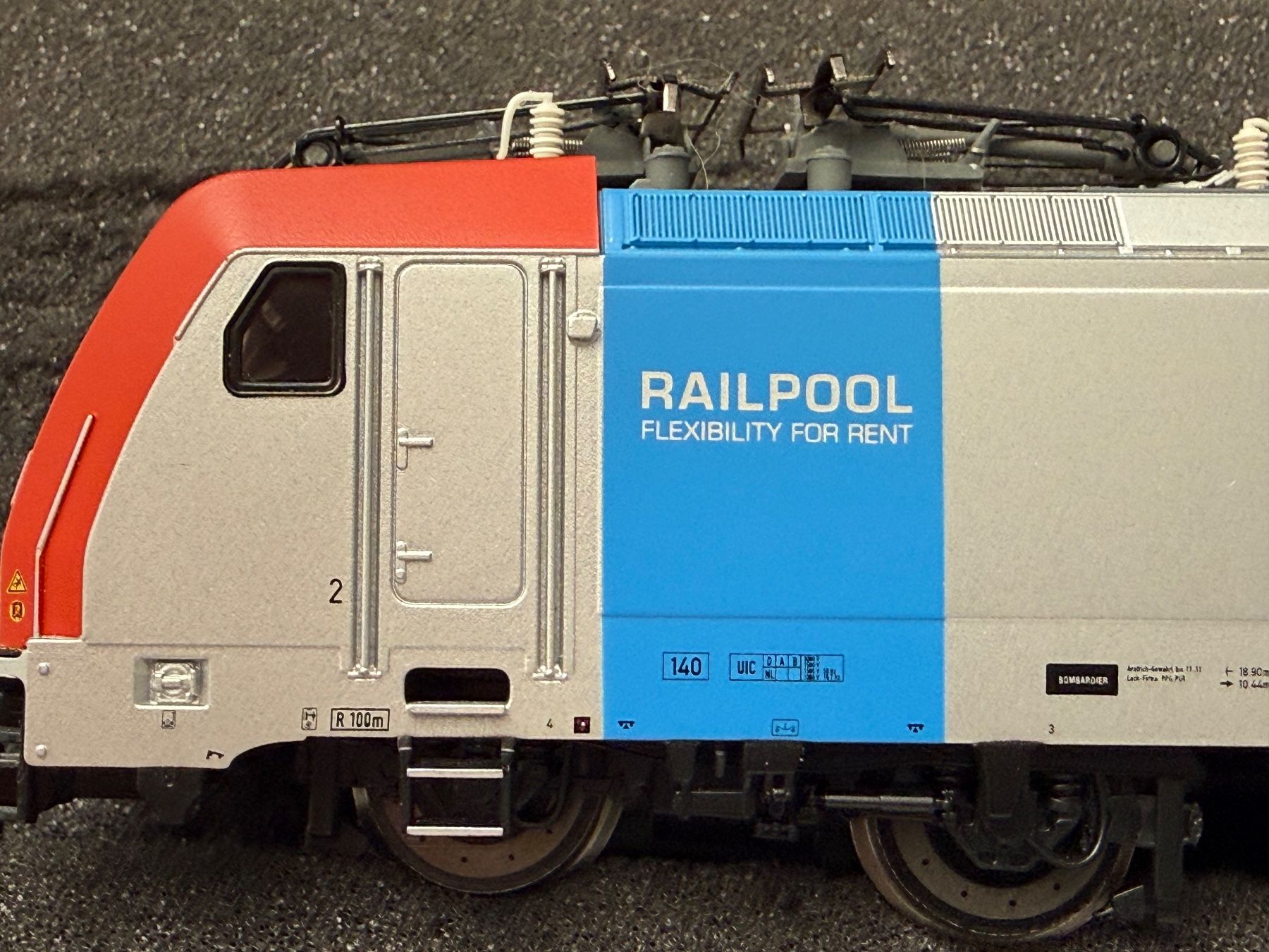 Piko Modelleisenbahnen: Piko 96730 SBB BR 186 Railpool Cargo E-Lok / DC HO – Gebraucht aus Jonschwil von sutfra12 8