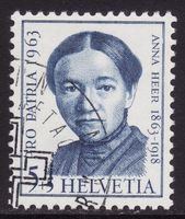 Pro Patria SBK-Nr. 113 (Anna Heer 1963) Ersttagsstempel