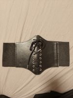 Corset schwarz elastisch mit Schnürung gebraucht