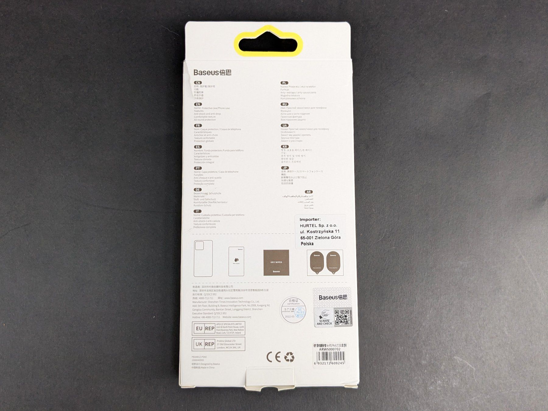 Baseus Cover & Protezioni schermo: BASEUS Cover und Glas iPhone 13 Pro – Nuovo (secondo la descrizione) da Dintikon venduto da Restwert_Dintikon 4