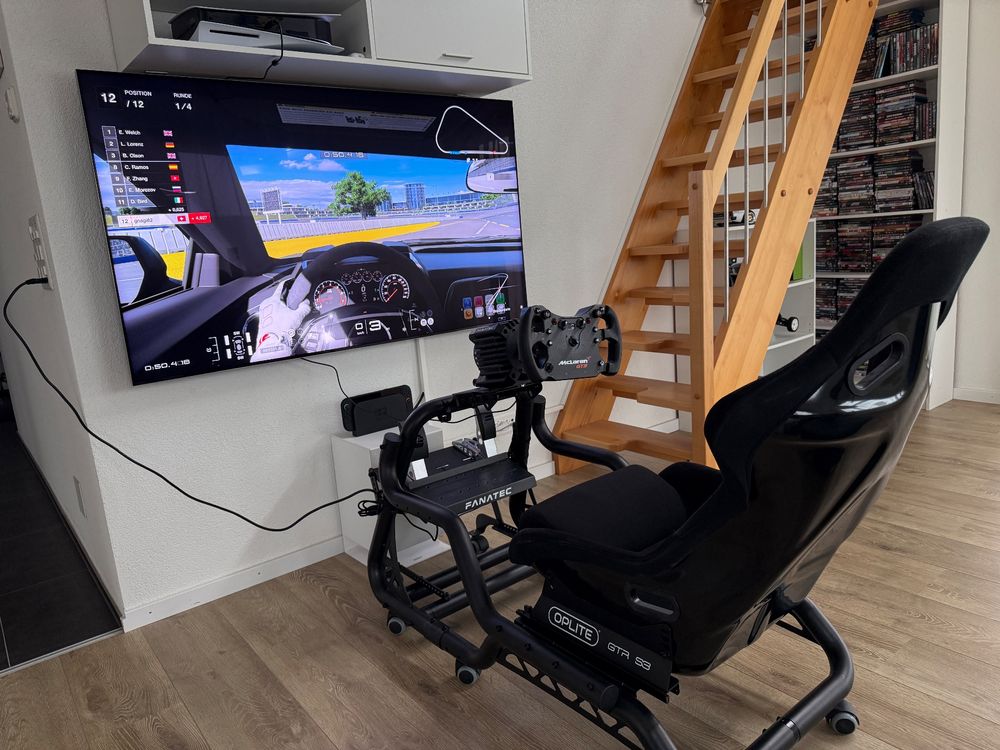 Fanatec DD PRO Lenkrad mit Cockpit, viel Zubehör neuwertig (Gebraucht ...
