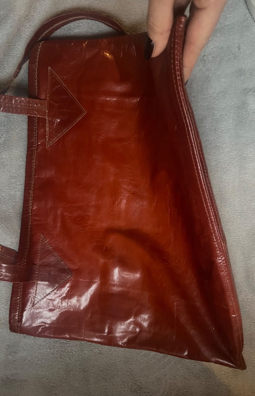 Borse da donna: Ledertasche, Vintage Look, Top Zustand – Nuovo (secondo la descrizione) da Bern venduto da kaeffy 2