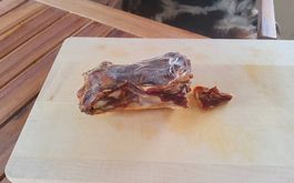 Lammschinken am Stück