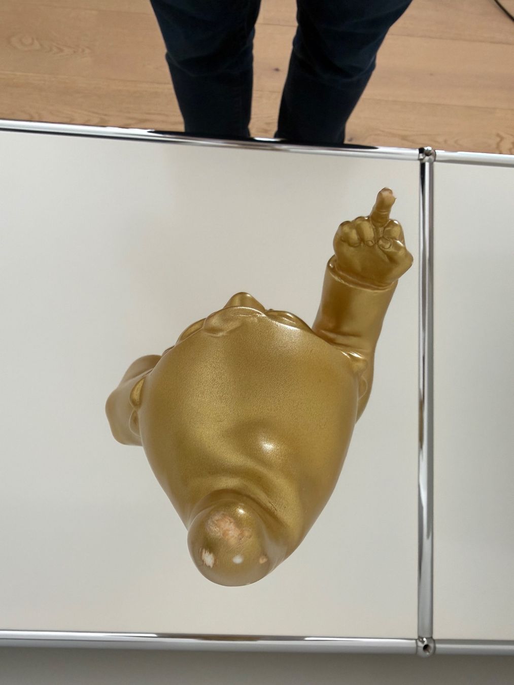 Sculture & Statue: Der Gartenrebell 'Mittelfinger' -Limitierte Serie- – Usato da Bulle venduto da Adi007 1