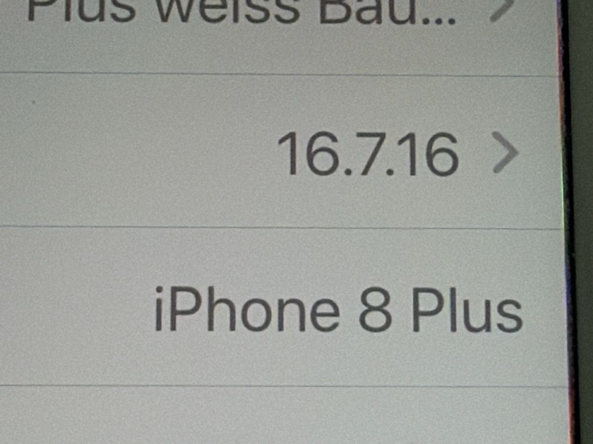 Apple Telefoni cellulari / Smartphones: iPhone 8 plus IOS 16.7.16 neuester Stand  – Usato da St. Gallen venduto da sweetlucky 3