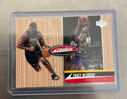 NBA Tracy McGrady UD Hardcourt Rookie Card