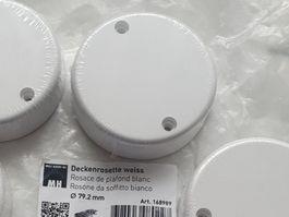 Max Hauri Deckenrosette d79.2x21mm Abdeckung