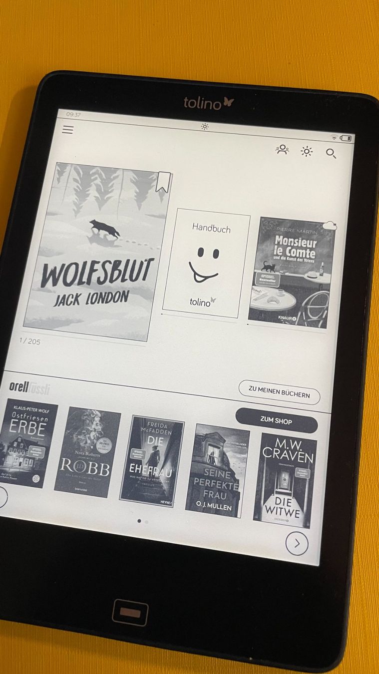 Tolino Tablet PC: Tolino Epos mit Büchern – Usato da Ibach venduto da smarc
