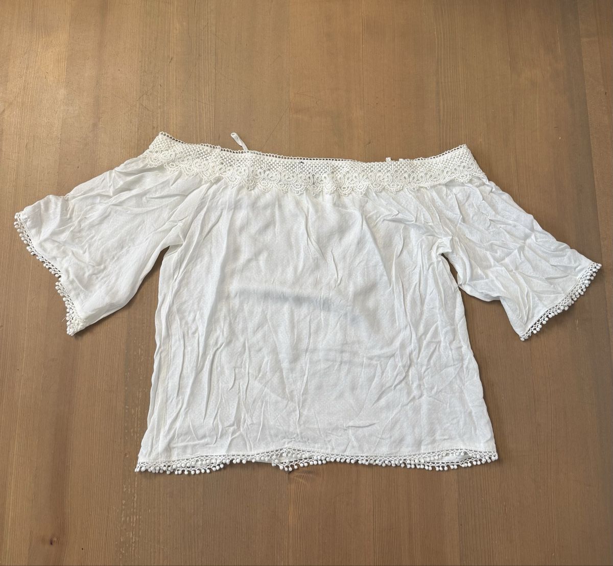 New Look Camicette: weisse Blouse – Usato da Huttwil venduto da mandala123 1