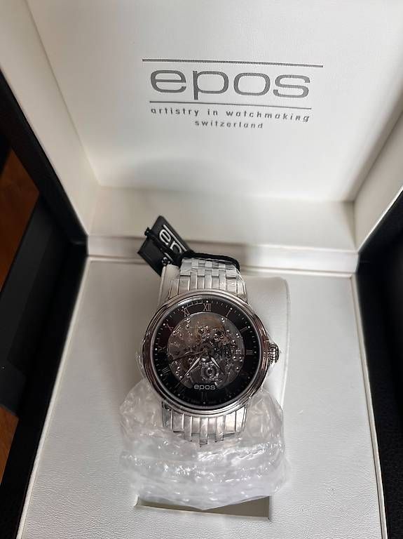 Epos Uhren: Epos Timeless 3390 Automatic Skeleton – Neu und originalverpackt aus Oberönz von Bergama 1