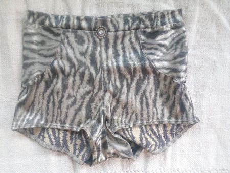 gold Badehose Hotpants 70er J. Vintage S 34 Shorts Bikini