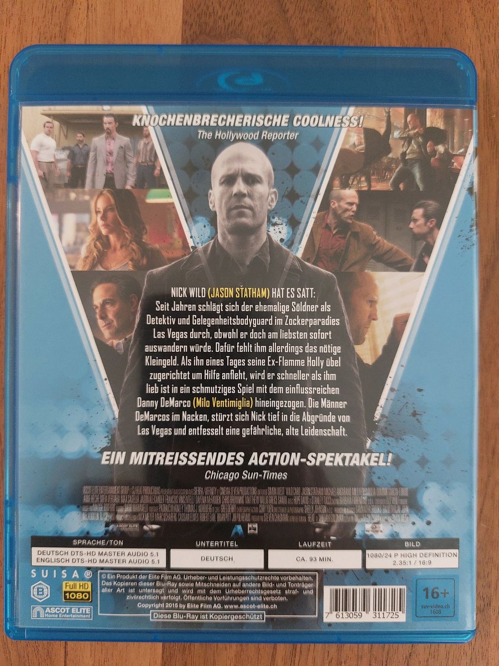 Tutti i DVDs: Blu Ray - Wild Card mit Jason Statham – Usato da Rheinfelden venduto da FilmAuktion 1