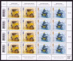 2013_1464+65_EU Postfahrzeuge_Kompl. ZUSAMMENDRUCK-Bogen !**