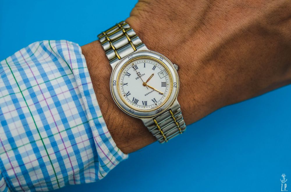 Zenith Espada Quartz Twoi Tone Herren Uhr (Gebraucht) in Boswil