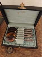 Silber Kaffeelöffel-Set (6 Stk.) – AWS Wellner mit Etui
