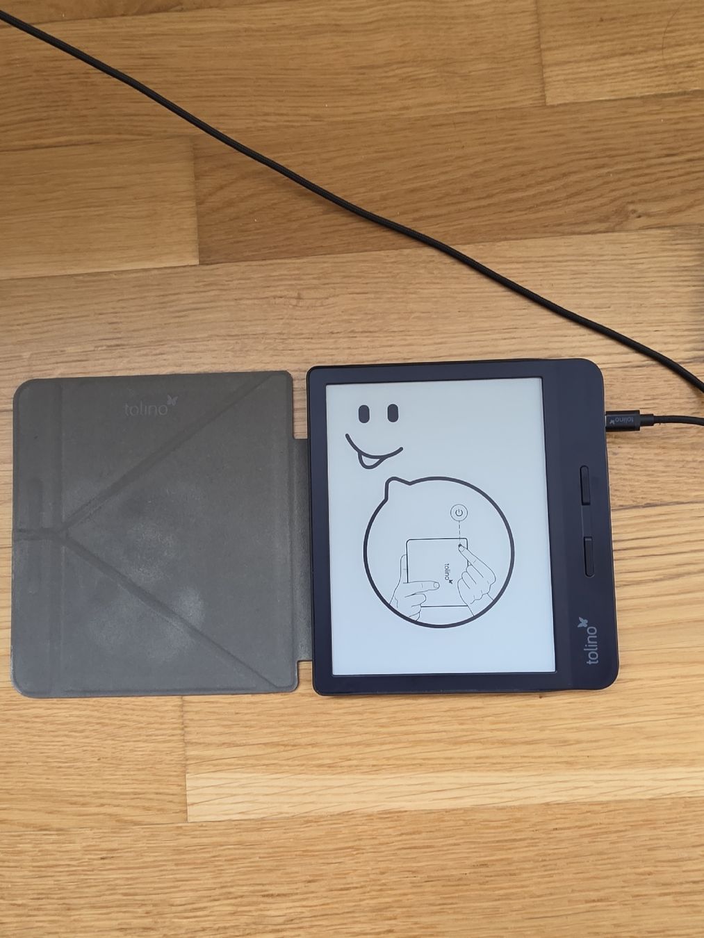 Tolino Tablet PC: Tolino Vision 5 eReader 7 mit Hülle – Usato da Schlieren venduto da est_b2px 1
