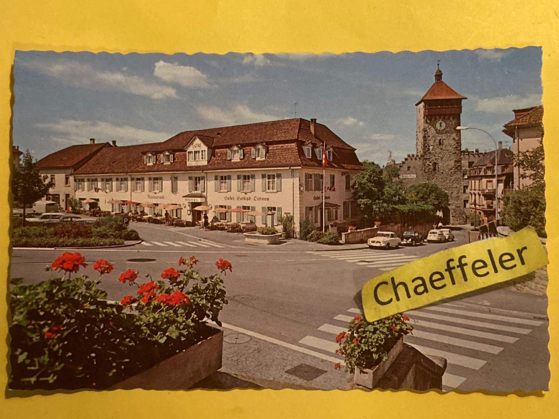 Cartoline postali: Rheinfelden (Schweiz) – Usato da Zürich venduto da Chaeffeler