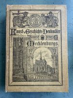Buch Kunst und Geschichts-Denkmäler Mecklenburgs von 1899