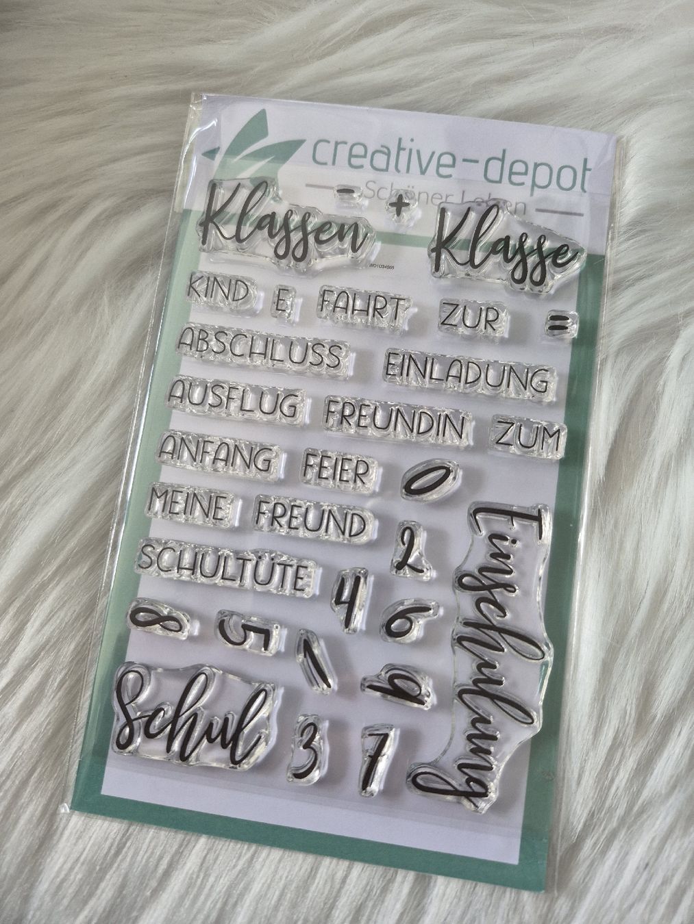 Timbri: Creative Depot Set "Schule" – Nuovo e nell'imballaggio originale da Altdorf SH venduto da MR2509