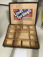 Antike Schachtel Lindt Sprüngli Chocolats