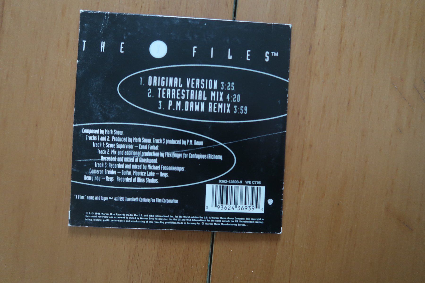 CD: CD Single  Marc Snow - The X-files – Usato da Porrentruy venduto da tupatup 1