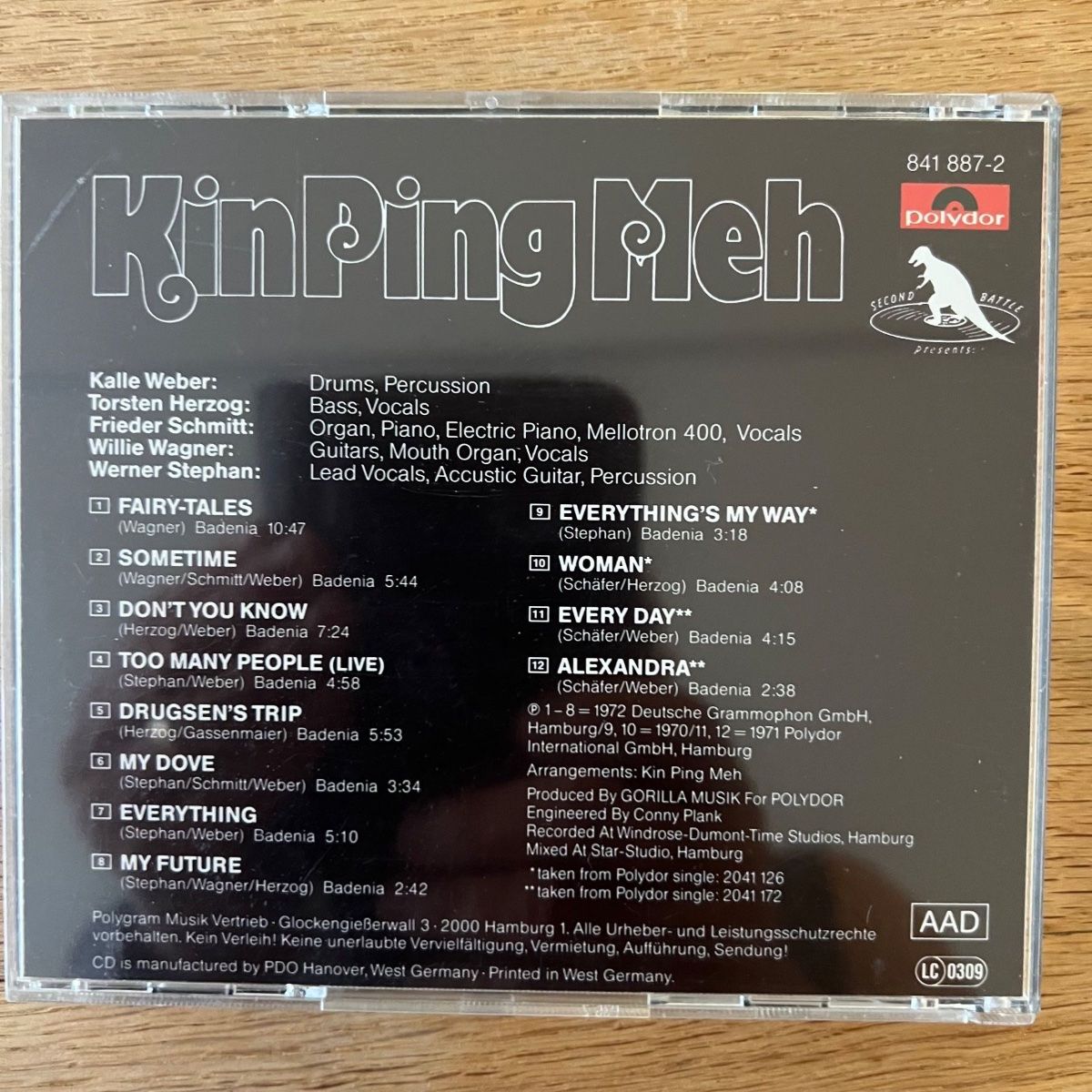 CD: Kin Ping Meh - Same / CD - D-Press. RE – Usato da Gais venduto da soundcave57 1
