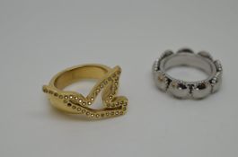 Swatch bijoux 2 bagues taille 6 no 52 et no 50