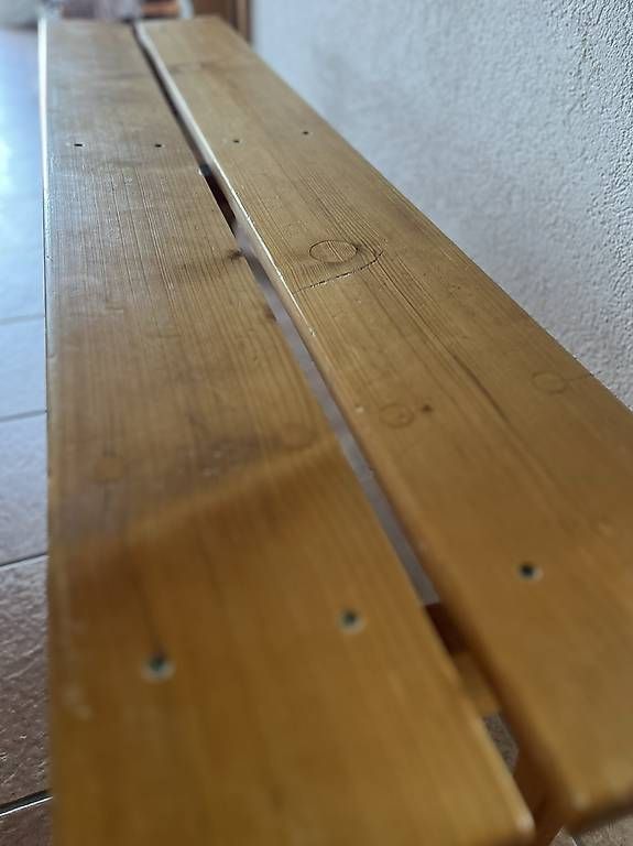Bancs: Massiver Sitzbank – D'occasion à Büren an der Aare par tadowa 3