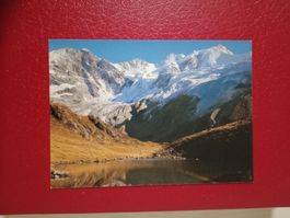 AK Wanderung Bergseen Wallis Lac d' Ar Pletta mit Beschrieb