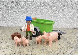 Playmobil Tierarzt mit Schweine
