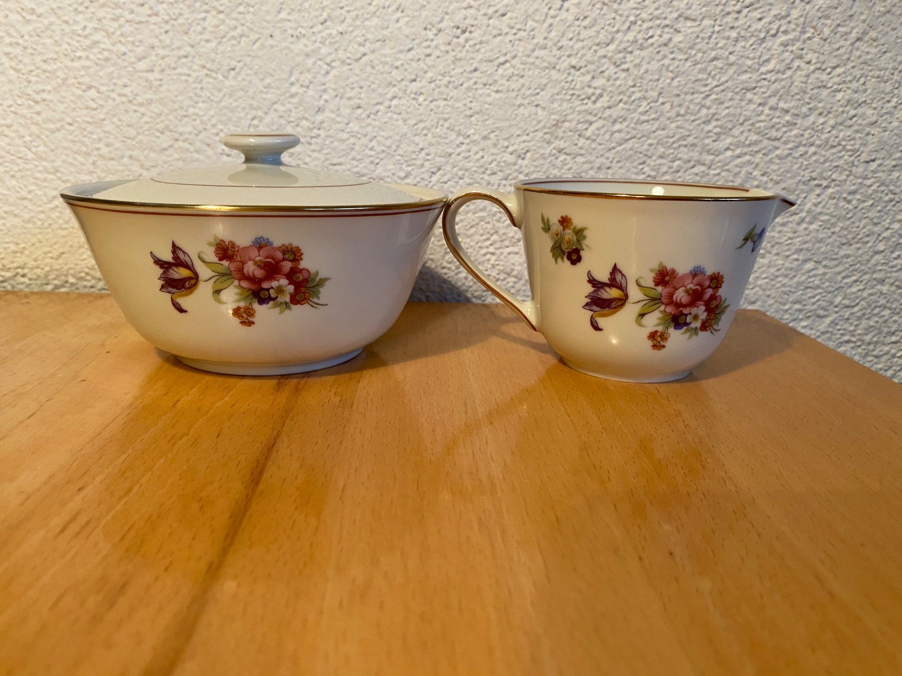 Zuckerdosen: Zuckerdose/Dose und Rahmkrug Langenthal 1944 – Gebraucht aus Schwarzenburg von Michellu 3