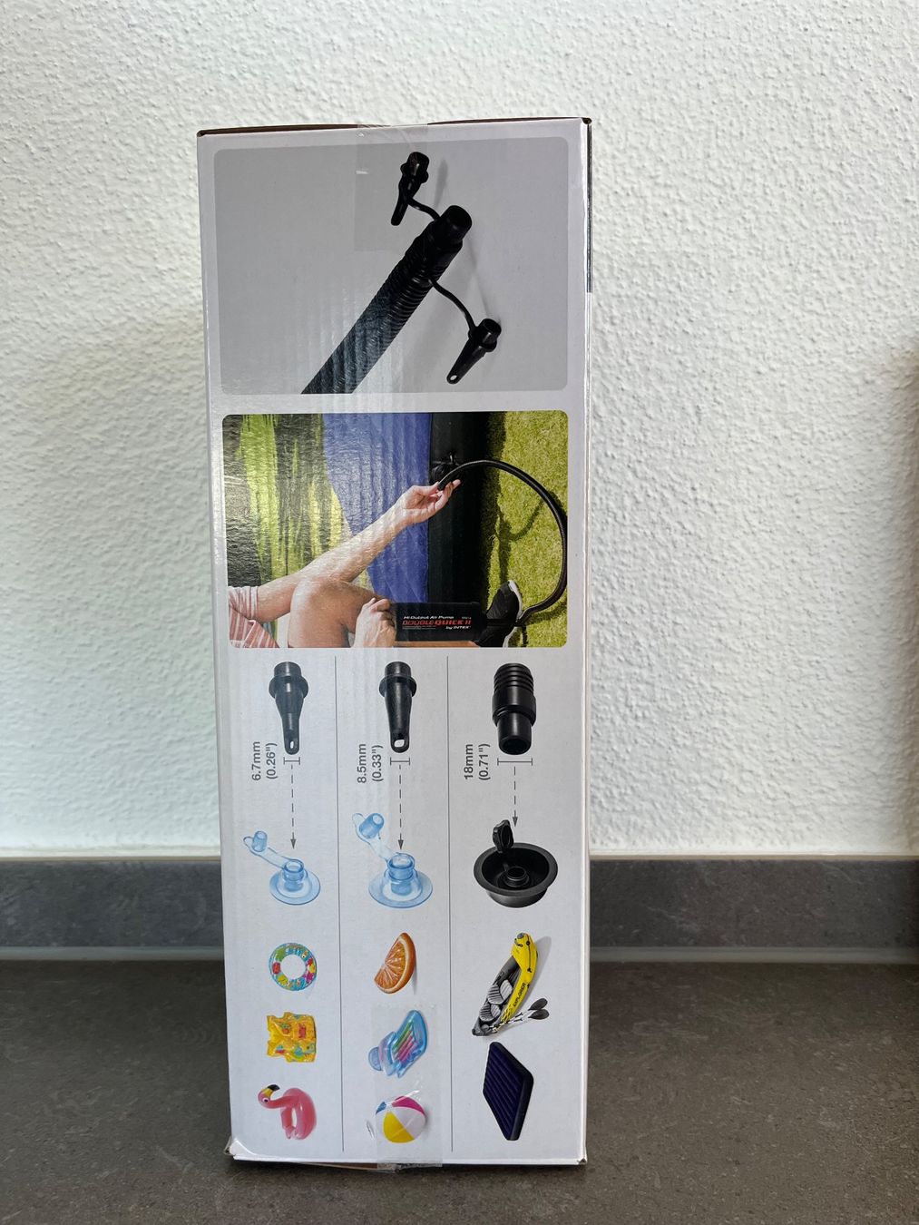 Intex Pompe & Parti di ricambio: Intex Luftpumpe Double Quick 2 neuwertig – Nuovo (secondo la descrizione) da Unterägeri venduto da flu_zp5d 1