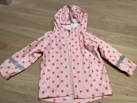 Kids rosa Regenjacke, Gr. 98, Top Zustand