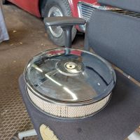 Luftfilter Chrom neu zB Pontiac Bonneville mit 389 ci
