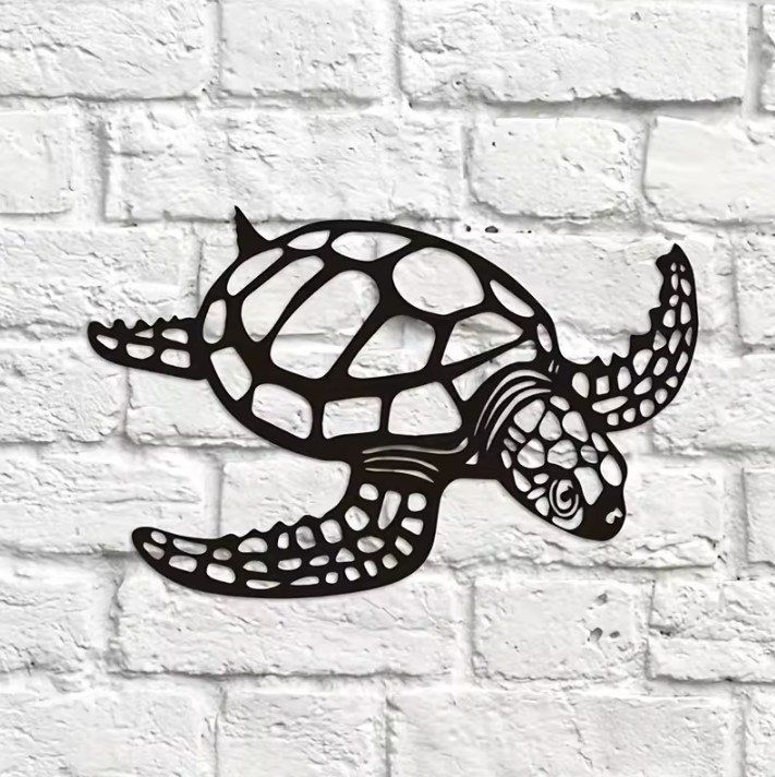WADORN Toilettenpapierhalter Schildkröte Metall – Wandmontage, Platz Für 8 Rollen, Lustiges Bad-Accessoire