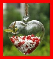 Vase Dekoration Blume Flower Herz Heart Hängevase Geschenk