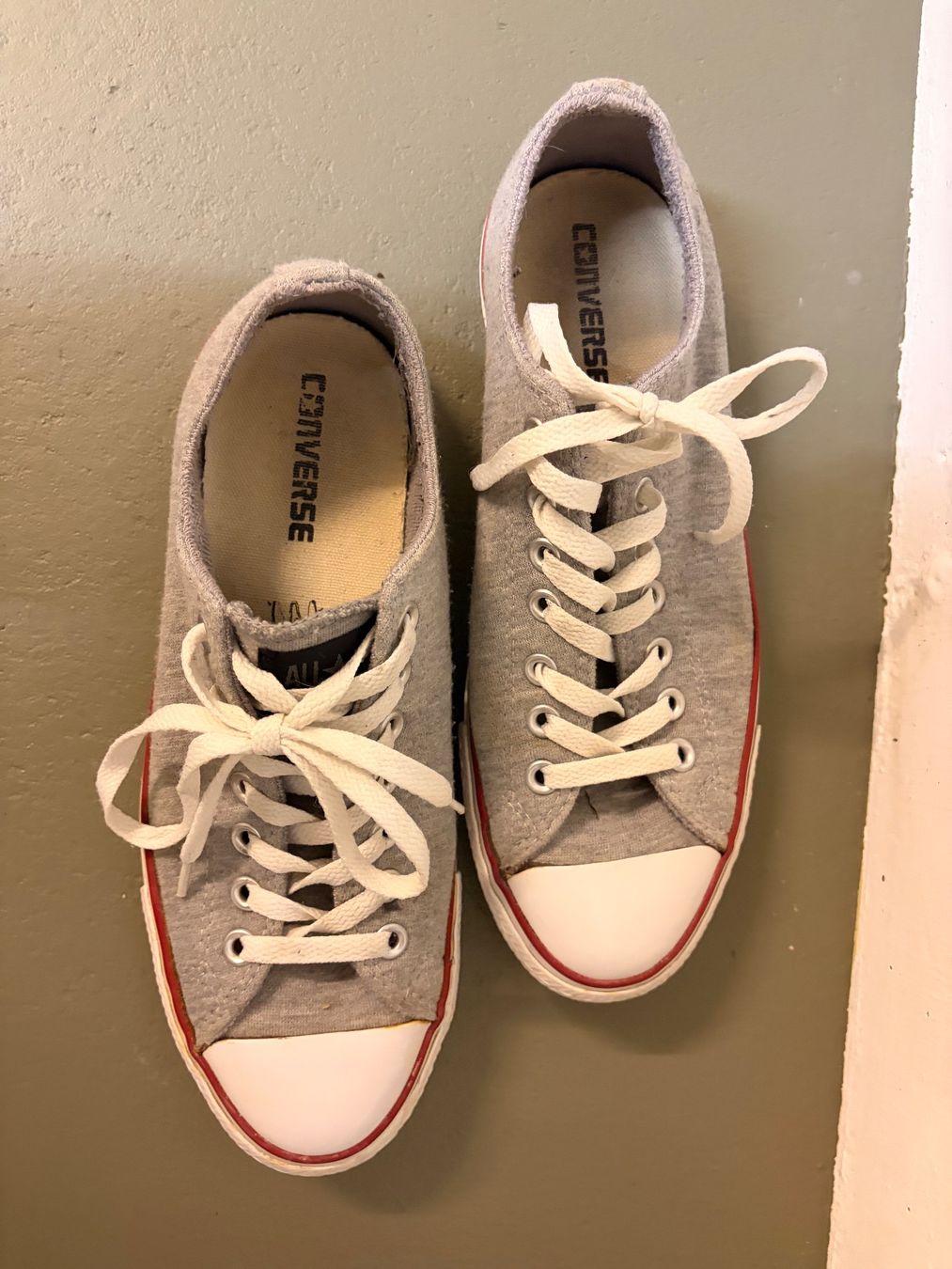 Converse Herrenschuhe: Converse Schuhe grau Stoff – Gebraucht aus Aesch BL von NikitaStella 1