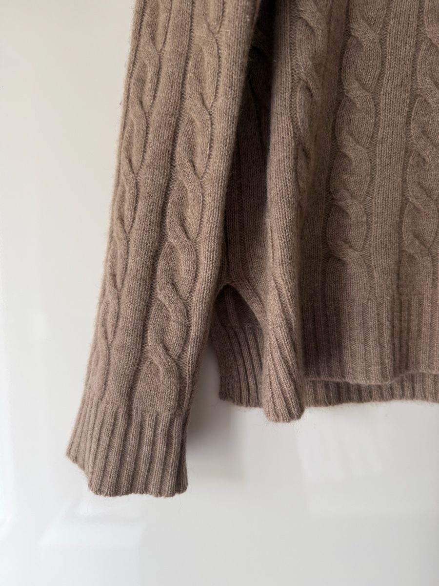 Zara Maglioni & Felpe: Brown cable knit ZARA 100% cashmere  – Nuovo (secondo la descrizione) da Uster venduto da Monika_OB 2
