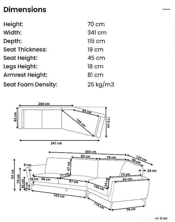 Beliani Sofas: Sofa bis zu 5 Personen – Gebraucht aus Ebikon von jimmy046 3