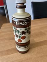 Keramik Kirsch Flasche, Vintage Design, Top Zustand!