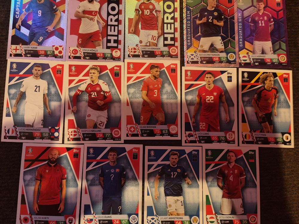 Match Attax topps Euro 2024  (14Stk.) 3
