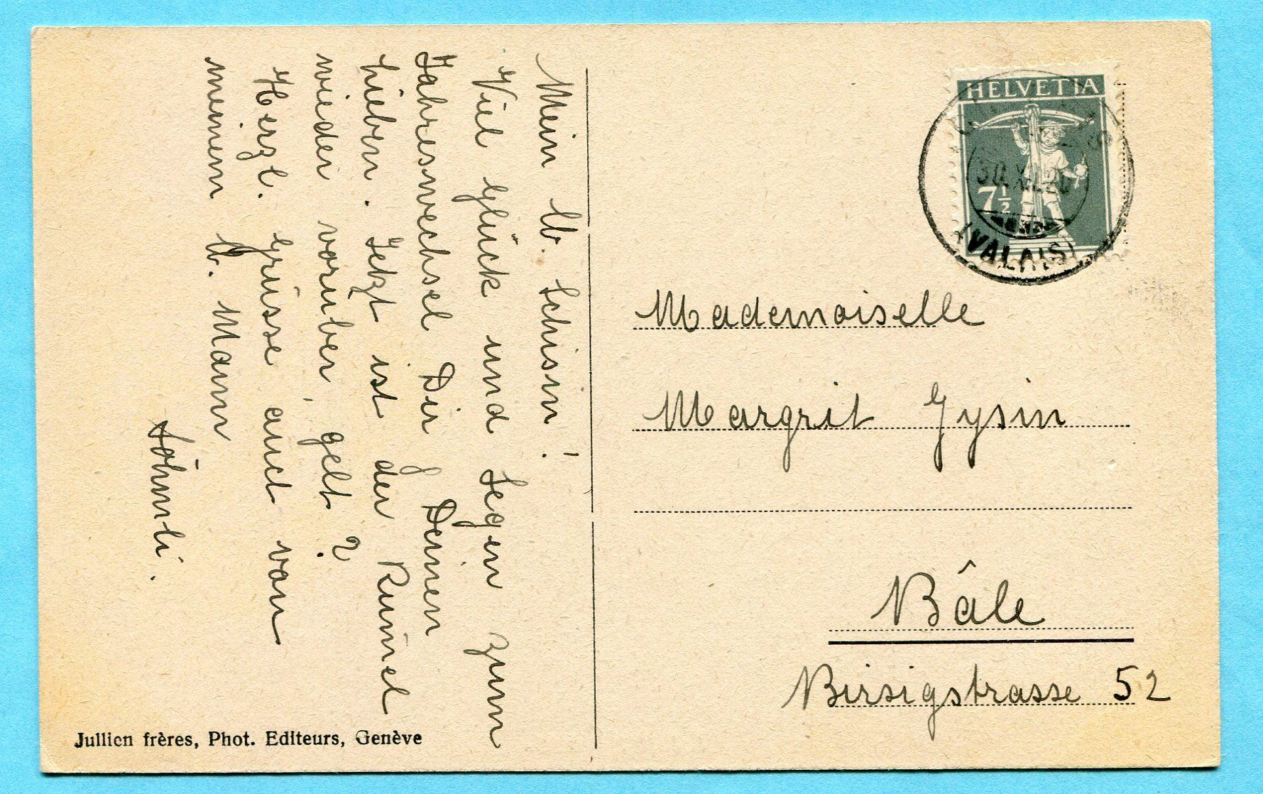 Ansichtskarten: Saint - Luc 1920 – Gebraucht aus Opfikon von Prophila 1