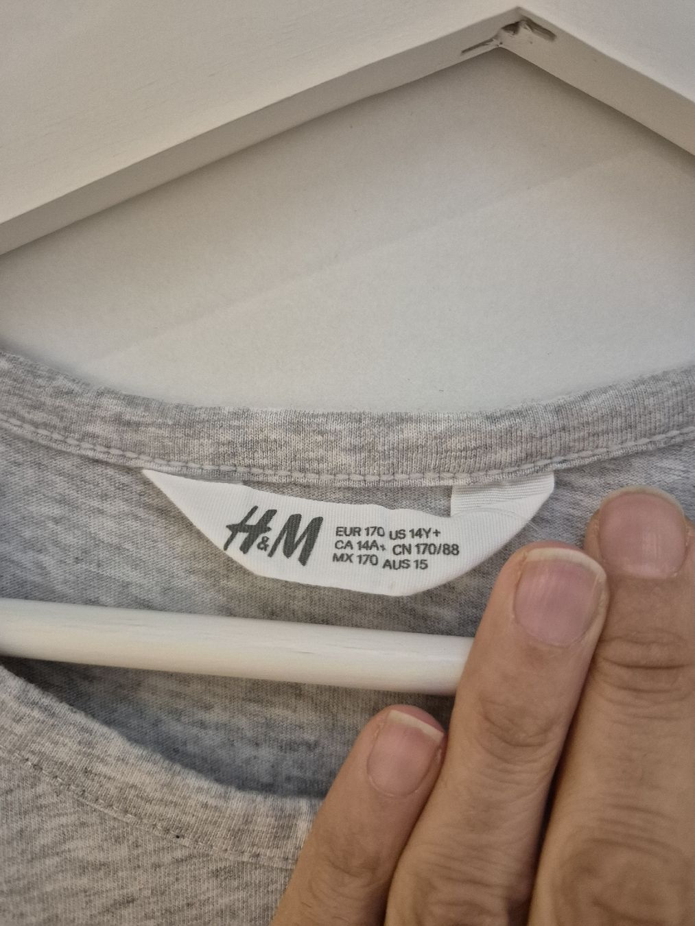 H&M Vestiti & Gonne: Sommerliches H&M Kleid, Grau, Gr. 170 – Usato da Zürich venduto da buraq 1