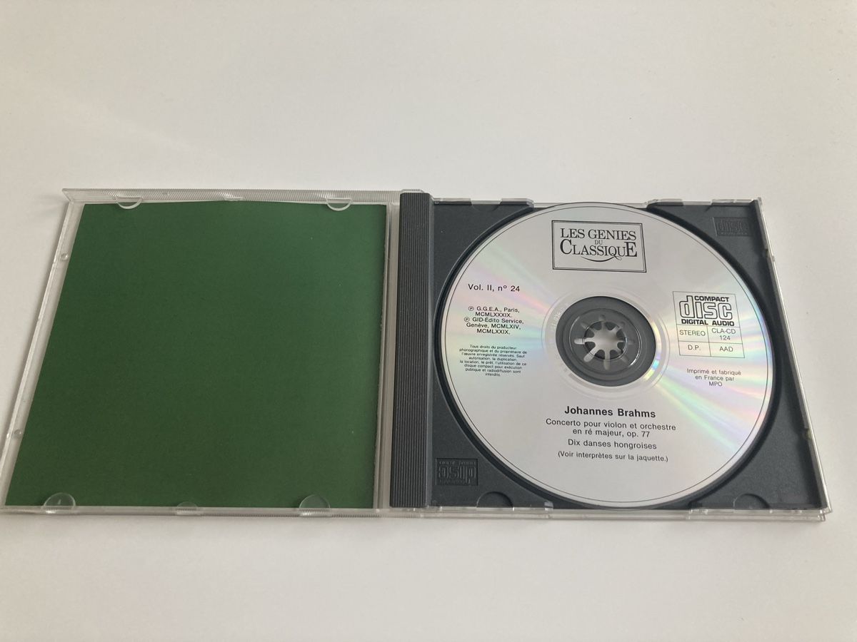 CDs: CD de musique classique - Brahms, Concerto pour violon 77 – Gebraucht aus Biel/Bienne von almercaa 1