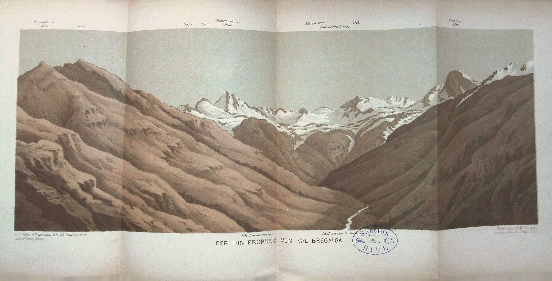 Landkarten & Atlanten: Bergell  Val Bregalga – Gebraucht aus Rafz von Helvet32
