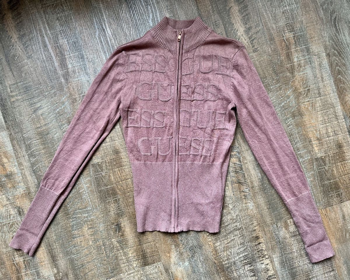 Guess Giacche: Guess Strickjacke Pullover Damen Gr. XS / 34 – Nuovo (secondo la descrizione) da Lachen SZ venduto da zsucard