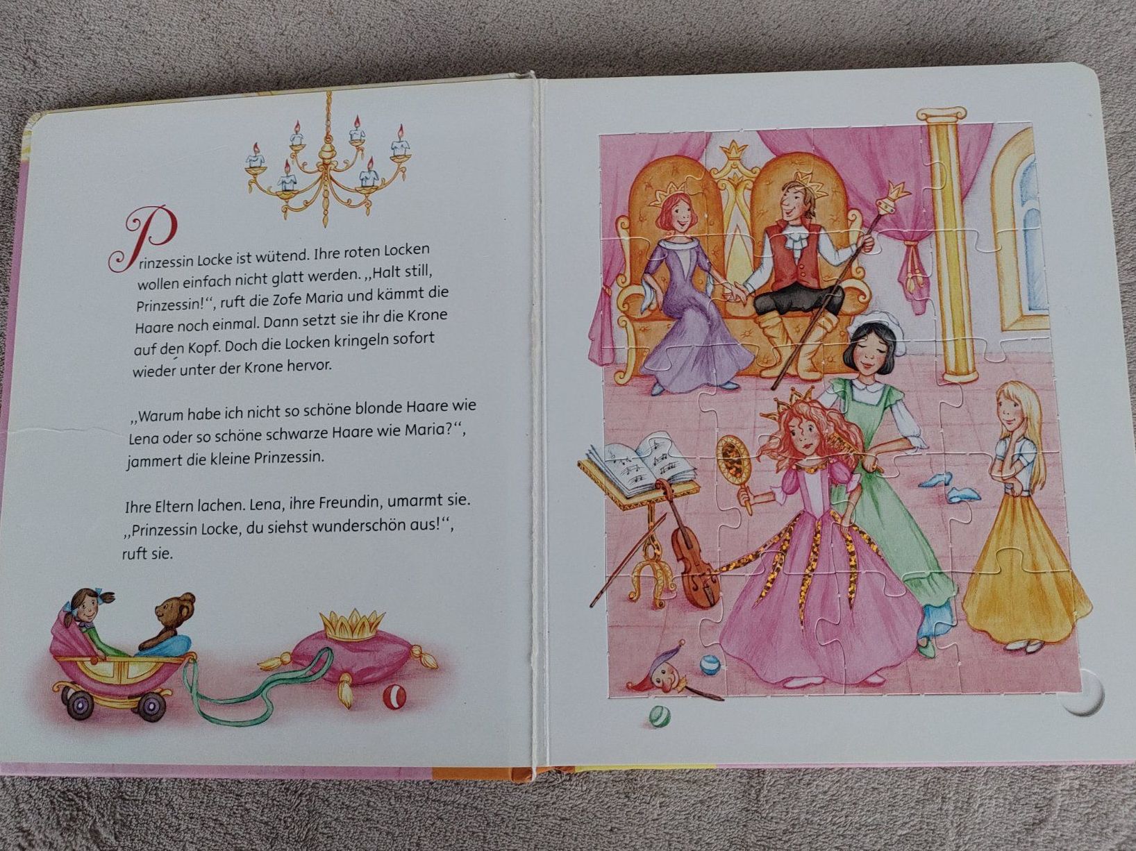 Libri: Puzzlebuch Die kleine Prinzessin – Usato da Strengelbach venduto da Phorensic_30 6