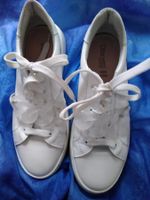 Dianetti Sneaker, Gr. 39, Weiss, Echt Leder, Sommer-Look!