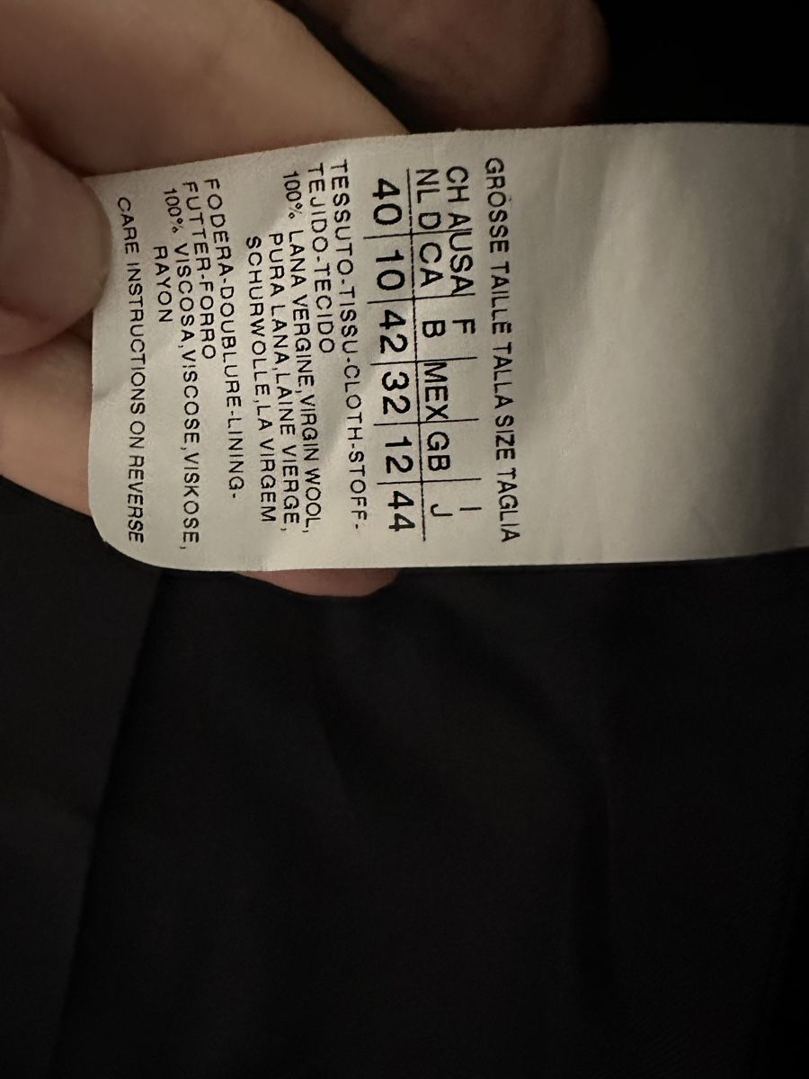 Max Mara Cappotti: MaxMara Studio Wool Coat, Grey, Size 40 – Usato da Zürich venduto da kas_g26m 4