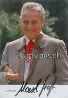 Maxl Graf (1933-1996) Schauspieler - Autogramm